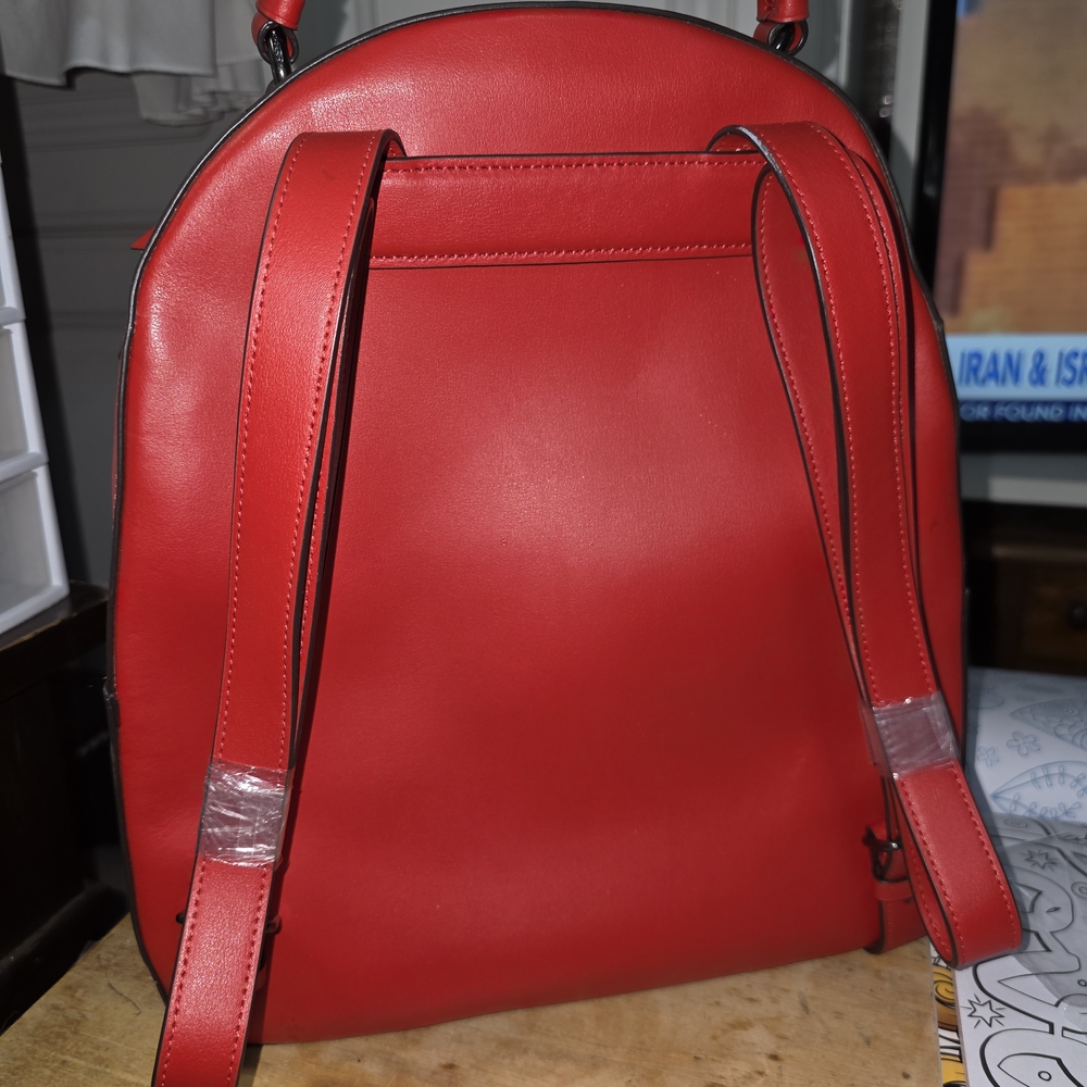 Coach Red Backpack - Picture 2 of 7